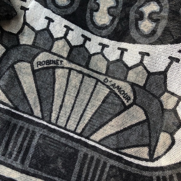 Jean Paul Gaultier Tribal Tattoo Mesh Shirt - Picture 7 of 8